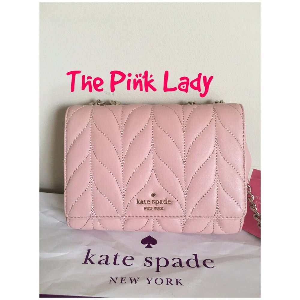 Kate Spade Briar Lane Quilted Emelyn Rosy handbag - Picture 2 of 8